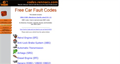 Desktop Screenshot of codes.rennacs.com